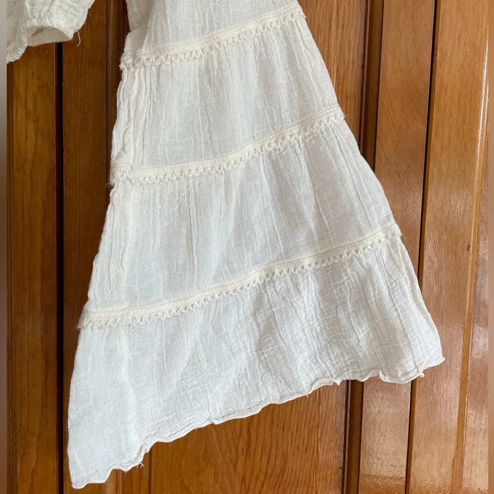 Candie’s 90’s Boho Wide Sleeve Crop Top - Picture 5 of 7